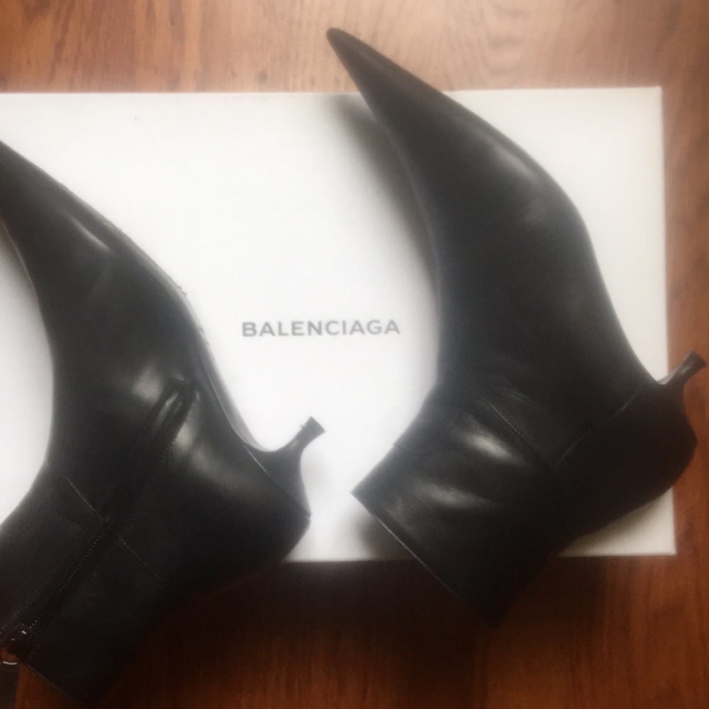 Balenciaga knife booties